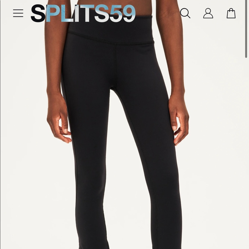 Splits 59 flare leggings size medium!